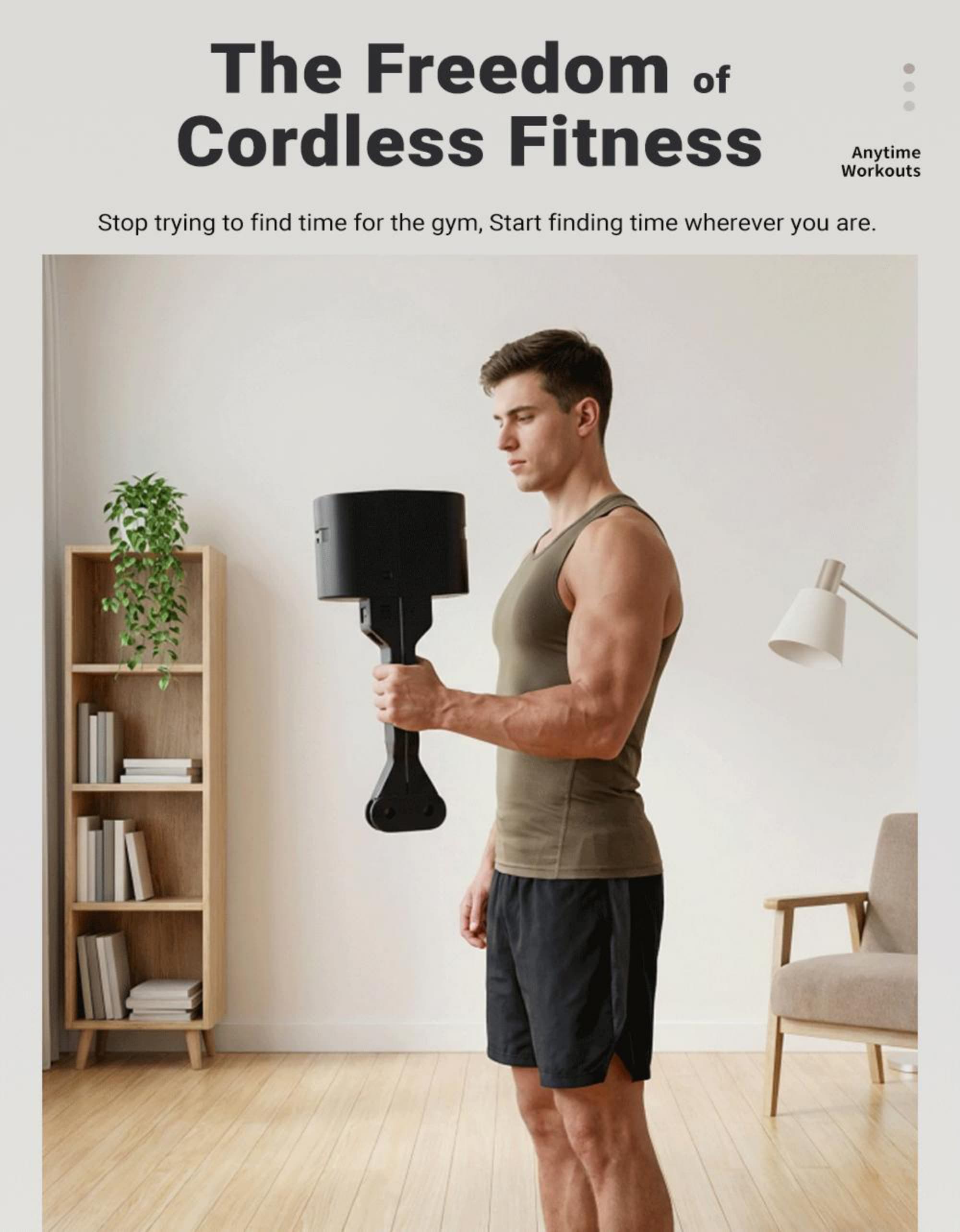 Cordless freedom