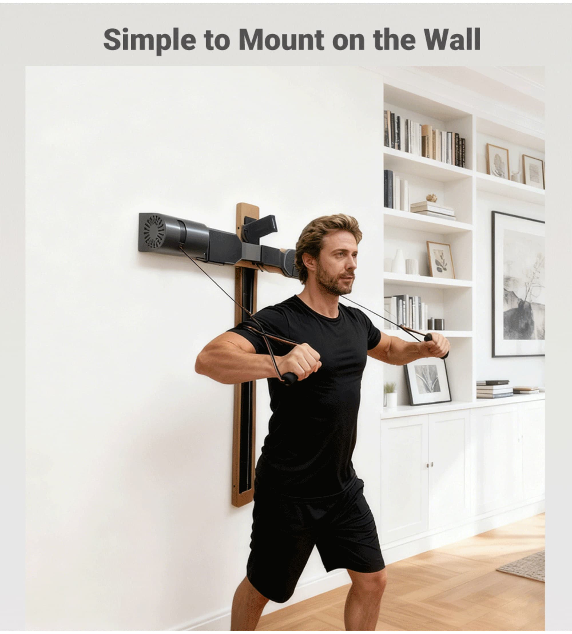 Mounted on the wall